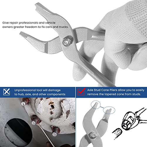 7077 Axle Stud Cone Pliers Axle Cone Removal Tool Used On Rear Axles Of Medium And Heavy-duty Trucks