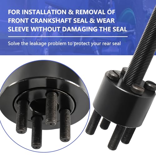 Crankshaft Gear and Front Oil Seal Installer Compatible for John Deere 1039, 4045, 6059 and 6068 Engines Alternative JDG954B