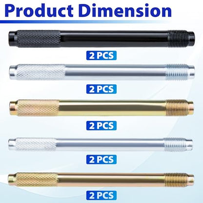 10 PCS Automotive Wheel Alignment Tool, Car Tire Alignment Stud Pin Kit | Steel Alloy Lug Bolts Mounting Tools for Mechanics, Positioning Balancing Tools for Changing Tires on Cars with Lug Bolts