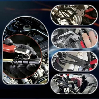3-Piece Electrical Connector Pliers Set - Automotive Disconnect, Terminal Removal & Separator Tools for Cars - size: 3 Set