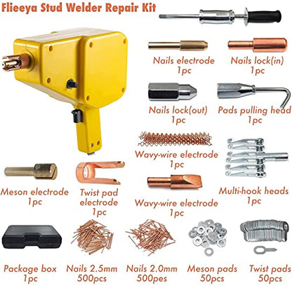 800VA Stud Welder & Dent Puller Kit with Slide Hammer, 110V Spot Welding Machine for Professional Auto Body Repair 5500