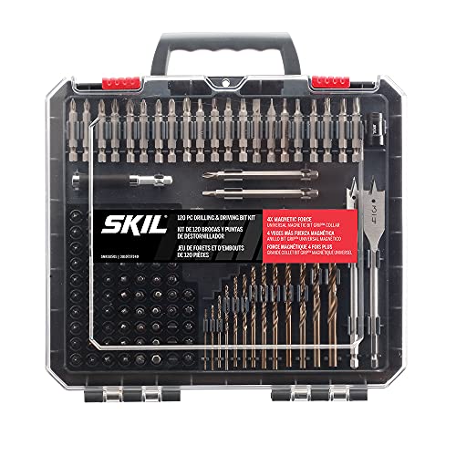 SKIL 120pc Drilling and Screw Driving Bit Set with Bit Grip - SMXS8501 - style: 120 pc Drill Bit Set