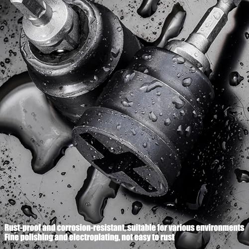 Auto Jack Power Socket Adapter for Scissor Jacks - Heavy Duty Steel