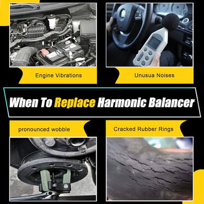 Engine Harmonic Balancer Crankshaft Pulley 594-139 Compatible with Toyota Camry 1992-2001 Solara 1999-2001 Rav4 1996-2000 Celica 1994-1999 L4 2.2L 2.0L 1340803020 - size: For Toyota Camry 1992-2001