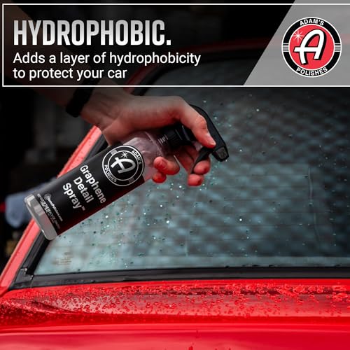 Adam's Polishes Graphene Detail Spray (Gallon) - Extend Protection of Waxes, Sealants, & Coatings | Waterless Detailer Spray For Car Detailing | Clay Bar, Drying Aid, Add Ceramic Graphene Protection - size: 128 Fl Oz (Pack of 1)