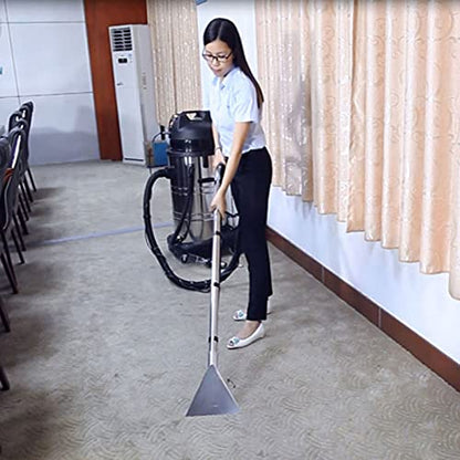Commercial Carpet Cleaner Machine, 2100W 60L/15.8 Gal Professional 3-in-1 Carpet Spraying Floor Brush Cleaner Extractor Vacuum Washing Machine Portable Carpet Cleaner (Sent in 2 packages) - size: 60L