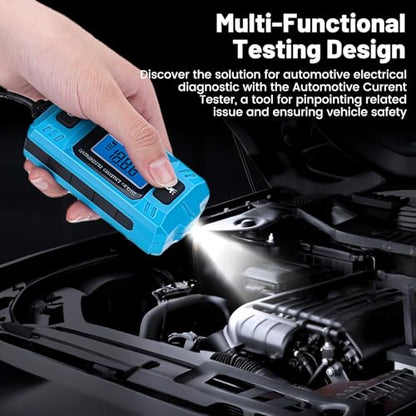 Relay Tester with Battery, Car Fuse Tester, Automotive Circuit Fault Probe Tester, Power Circuit Probe Testers, High-Precision Current Probe Testers, Circuit Testers Automotive with Test Light
