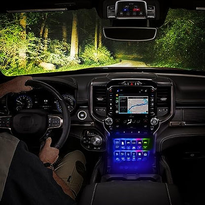 Nilight 16AWG LED POD Lights Wiring Harness Kit LED Light Bar 12V 5Pin Rocker Switch Laser On Off Waterproof Toggle Switch Power Relay Blade Fuse-2 Leads, 2 Years Warranty, Black - style: LED POD Lights Wiring-2 Leads