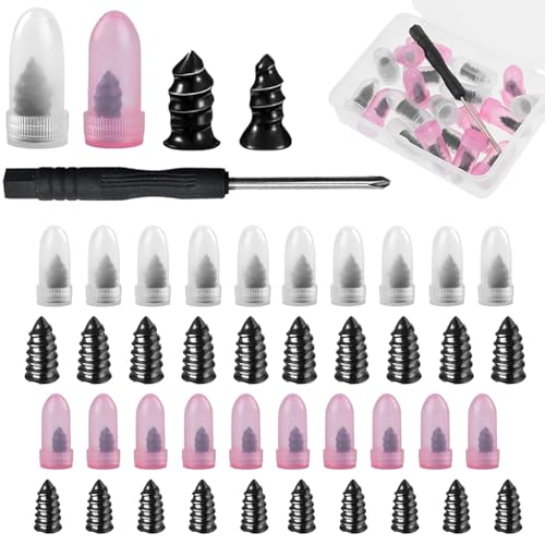 Tire Repair Rubber Nails Kit with 2 Sizes, 2026 New Vacuum Tire Repair Rubber Nail, Tire Rubber Nails Tool, Fast Self-Service Tire Repair Tools for Car, Motorcycle, Truck, Bike (20 Pcs) - color: 20 Pcs