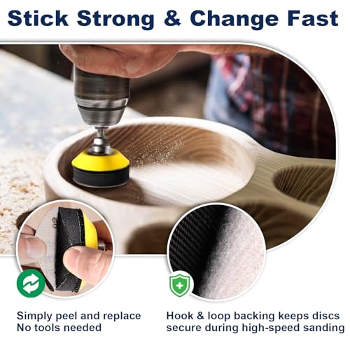308 PCS 3 Inch Wet Dry Sanding Discs 60-10000 Grit Hook and Loop Sandpaper | Headlight Restoration Kit Drill Sanding Attachment Polishing Kit with Rotary Tools for Auto Metal Glass Resin Wood Jewelry - color: 3 Inch Sanding Discs