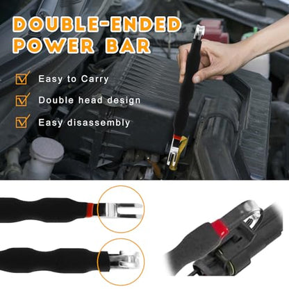 Car Clip Pliers/Disassembly Tools,Efficient Multi-Functional Automotive Snap Ring Pliers,Electrical Disconnect Pliers for Cars,Connector Separator Tool and Fuel line disconnect tool (4PCS) - color: Black