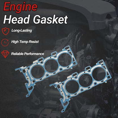 3.6 HS26376PT-5 Full Gasket Set with In/Ex Valve For Chevy Buick 2009-2016 | Fit for Chevy Tranverse GMC Arcadia Buick Enclave Saturn Outlook 3.6L V6 DOHC OE#ES72274 - color: For GM 3.6L 2007-2017 Kit 1