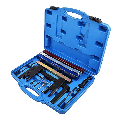 Engine Camshaft Timing Tool Kit Camshaft Locking Tool Compatible with BMW Engine N51 N52 N53 N54 N55 2.0L 2.5L 3.0L Weonefit