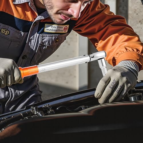 VEVOR 1/4 3/8 1/2 Inch Drive Torque Wrench, 3Pcs Click Torque Wrench Set 20-240IN-LB, 5-45FT-LB, 10-170FT-LB, Dual-Direction Adjustable 72 Tooth for Bicycle, Moto and Car Maintenance - size: 1.7-20 FT.LB, 5-45 FT.LB, 10-170 FT.LB, style: 1/4, 3/8, 1/2-Inc