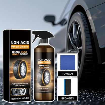 3set Wheel Blaze Cleaner, Wheelblaze Wheel Cleaner, Multi-Purpose Wheels Care Cleaners, Versatile and Powerful Rust Converter, Turn Filthy Wheels Into Instant Shine and Lasting Protection - size: 3set
