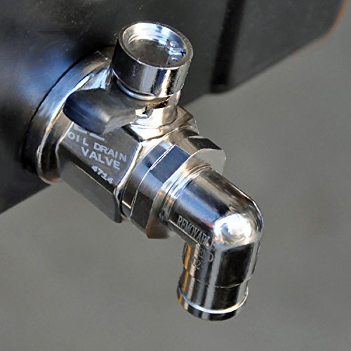 EZ-211(27mm-2.0) EZ Oil Drain Valve with removable L-Shape Hose End(L-002) Combo
