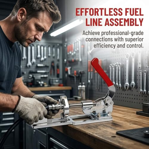 Nylon fuel Line Repair Kit – an fitting tool for 1/4" to 3/4" | Fuel line repair kit with nylon line tool & AN fitting installer. Universal quick connect tool for fuel system repair.
