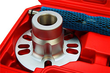 8MILELAKE Hydraulic Wheel Hub Puller with Hammer Tool Kit 10 Ton