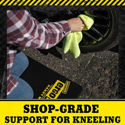 Foam Kneeling Mat, 14" x 21", 1" Thick Heavy-Duty Pad | Anti-fatigue foam, Large kneeling mat, Industrial use, Construction, Garden work, Knees & back support - size: Large Handy Mat (14” x 21”)
