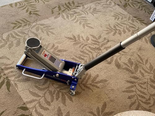 New! 3000 Lb Aluminum Racing Car Auto Floor Jack Low Profile Rapid Pump Lift