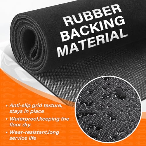 Heavy Duty Oil Mat for Driveway, 36 x 60 Inch Garage Mat for Under Car | Premium Oil Change Mat, Rubber Backing Non-Slip and Waterproof, Absorbent Pads Protect Your Floor from Spills, Oil Drips - size: 60x36in