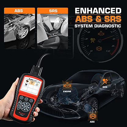 Autel AutoLink AL619 OBD2 Scanner, ABS SRS Warning Light Scan Tool, Turn Off Check Engine Light Car Diagnostic Tool, 10 OBDII Test Modes, Live Data, Freeze Frame, 2026 Up of ML619 AL519 ML519
