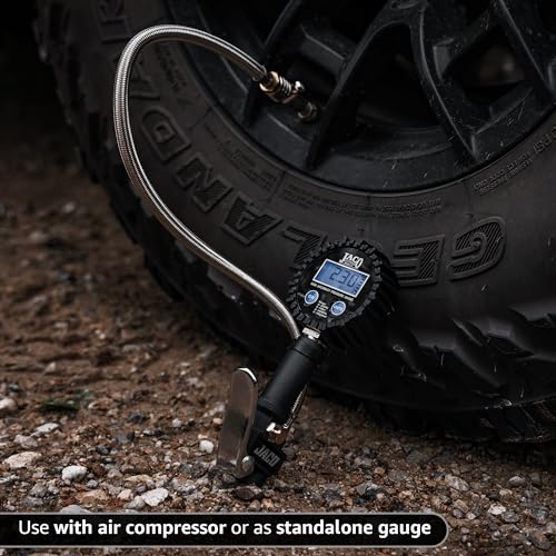 JACO FlowPro Digital Tire Inflator with Pressure Gauge - 200 PSI
