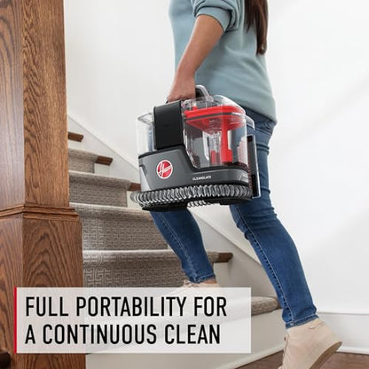 Hoover ONEPWR CleanSlate Cordless Portable Carpet + Upholstery Spot Cleaner Machine, Powerful Suction, Versatile Tools, Car and Auto Detailer, Pair with Hoover Spot & Upholstery Cleaner Solution - style: CleanSlate Cordless