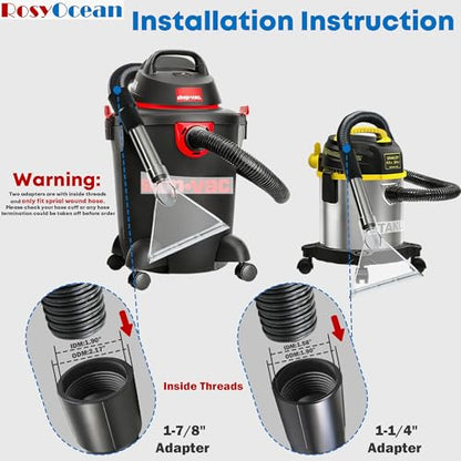 Carpet & Upholstery Cleaning Attachment Hand Wand with Viewing Large Head Auto Detailing Vacuum Head Hand Tool for Truck Mount & Portable Extractor Vacuum Cleaner - size: Large