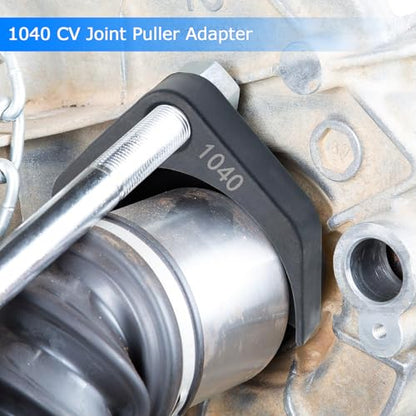 Efficient 1040 CV Joint Puller Adapter - 63mm Wide Opening, Carbon Steel Inner Axle Removal Tool, Front Wheel Drive Axle Pulley Attachment Adapter - size: 1040