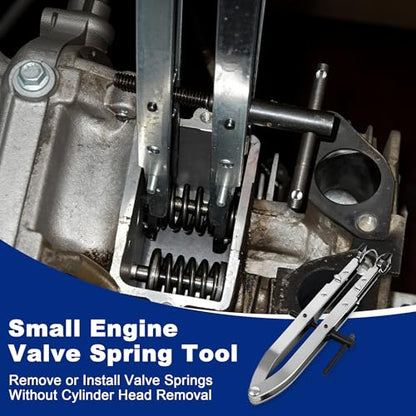 19063 Valve Spring Compressor, Compatible Replacement Tool for Briggs and Stratton Small Engines, Fits 750-174
