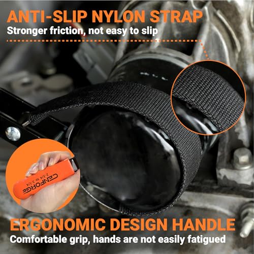 5-PC Swivel Oil Filter Wrench Set with Cover 2-3/4" to 5-1/4" and 2-1/2"to 4-5/8 (64-118mm) Adjustable Oil Filter Plier, Car Oil Filter Removal Tool, Durable & Easy Operation - size: 5-Piece Set (2-1/2" - 5-1/4")