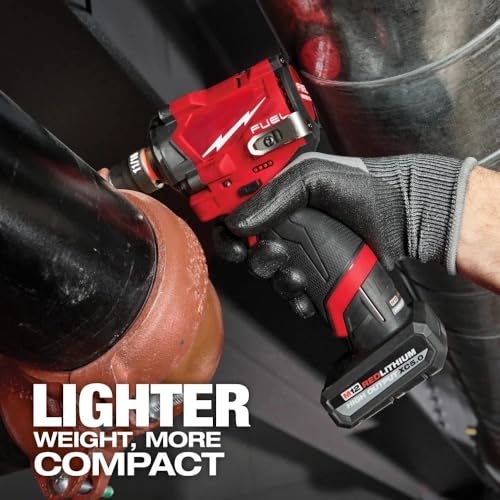 2563P-20 for Milwaukee M12 FUEL 1/2" Impact Wrench w/Pin Detent Length 4.9 in Width 2.4 in Height 7.2 in - NEW
