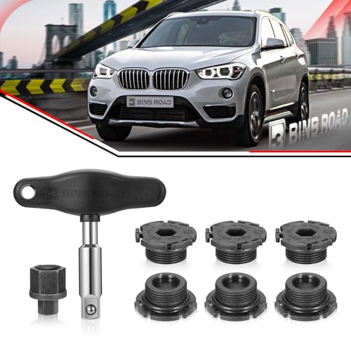 1 Set Engine Oil Pan Drain Plug with Install Tool Compatible with BMW 228i 328i 320i 428i 528i X1 X3 Z4 (Replaces 11137605018) - color: Oil Pan Drain Plug with Tool
