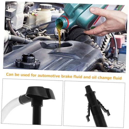 Luxshiny 1set Automotive Fluid Transfer Pump Antifreeze Pump for Car Brake Fluid and Coolant Heavy Duty Siphon Hose Kit
