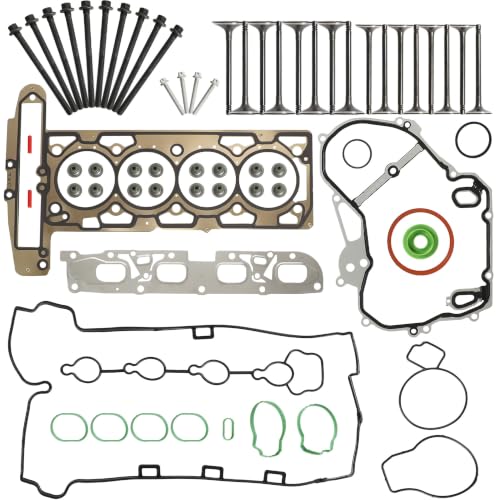 2.4L GDI Cylinder Head Gasket Set Valves Fit For Chevy Buick GMC 2010-2017 | Fits Laf Buick Regal Lacrosse Verano Chevy Equinox Malibu Captiva Orlando Gmc Terrain Valve Cover Gasket Bolt Hs26466pt Ev314 - size: Gasket set /bolt GM LAF 2.4L