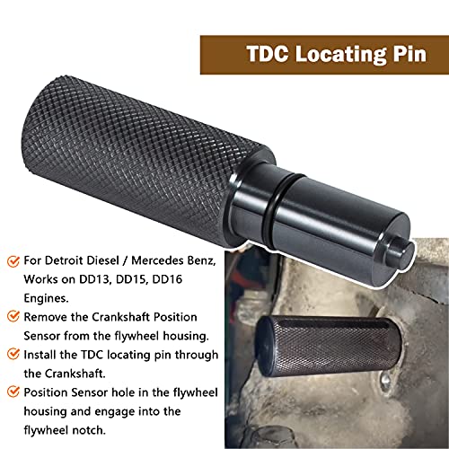 DD15 Timing Tool Engine Brake Adjustment Tool/Engine Barring Tool/TDC Locating Pin/Fuel Line Socket/Idler 3 Cantilever Tool/Crankshaft TDC Locating Tool/Camshaft Timing Tools for Detroit Diesel DD15
