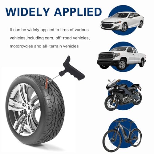 Tire Repair Nail Vacuum Tire Repair Kits Tire Screws Plug Fast Tool Self-Service Suitable for Car Motorcycle Jeep Tire Puncture Repair (50Pcs) - color: 50Pcs