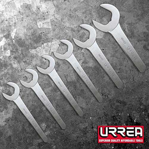 Urrea Service Wrench - 1-13/16" Mechanics Wrench with Thin Forged Design & Satin Finish - U3558 - color: Single Wrench, size: 1-13/16"