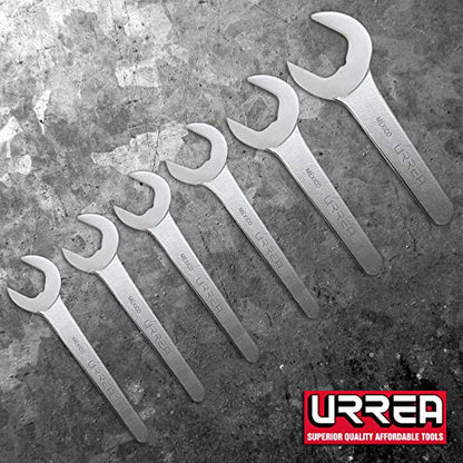 URREA Service Wrench - 2-1/2" Mechanics Wrench with Thin Forged Design & Satin Finish - U3580 - color: Single Wrench, size: 2-1/2"