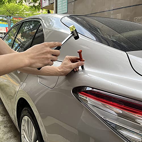 CYGOODS 22 Pcs Car Dent Repair Rods, Hard Spring Steel Dent Rods, Dent Repair Tools, Professional Hail Dent Removal Tool for Minor Dents, Door Dings,Hail Damage,Linear Dent and Large Dent