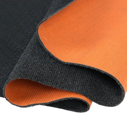 TEEMO 3 Pcs Oil Spill Mats for Under Car 60" x 36" Driveway Oil Absorbent Pads Garage Floor Mat Premium Maintenance Mat Washing Machine Mat with 1 Tape for Garage Driveway Motorcycle Car (Dark Gray)