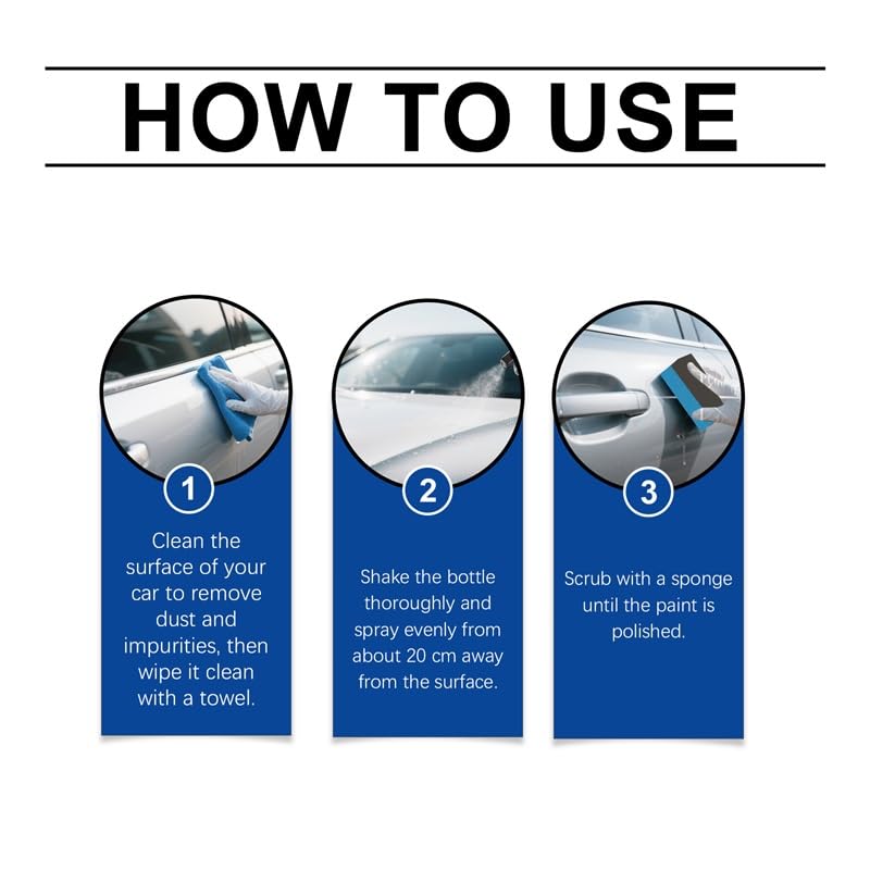 Quick Effect Coating Agent for Car, 2026 New Car Coating Spray, All-in-One Waterless Wash & Scratch Repair, Persistent Type Fast Coatin Protection (2PCS)