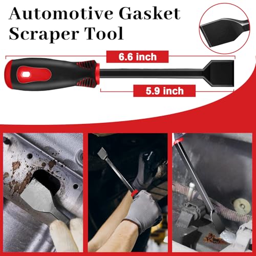 XBVV 17 Pcs Pick and Hook Set with Trim Removal Tool, Clip Pliers, Fastener Remover,Scraper,and Magnetic Telescoping Tool Kit for Repair Automotive,Upholstery and Electronics Maintenance Pick Tools