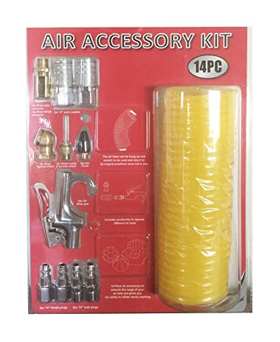 Common Air Compressor Accessory Kit (14 Piece Set)