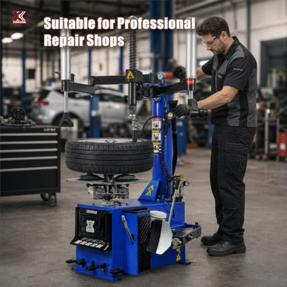 XK-988 New Tire Changer 2.0 Horsepower Single One Wheel Changers Machine with 12 Months Part Replacements - color: Model: New 988