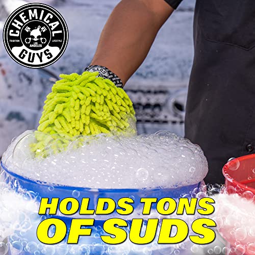 Chemical Guys Best Car Wash Bucket Kit for Two-Bucket Method with Soap, Wash Mitts, Towels, and Dirt Trap - 11 Item Kit - 11 Piece Weekly Wash Kit with Bucket, Mitts, and Dirt Trap - style: HOL121