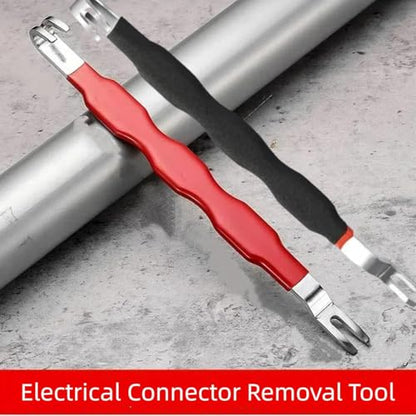 Automotive Electrical Terminal Connector Separator Removal Tool, Electrical Connector Separator Tool, 2-in-1 Straight & Bent Head Electrical Disconnect Pliers, Universal for Car