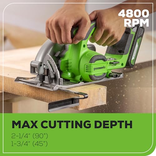 Greenworks 24V Cordless Power Tool 3pcs Combo Kit, Jig Saw with 4Ah USB Battery & Charger, Circular Saw (6-1/2") & Reciprocating Saw, Brushless Motors, 3000 SPM & 4800 RPM - size: 3PCS Combo Kits(Circular+Recip+Jig Saw)