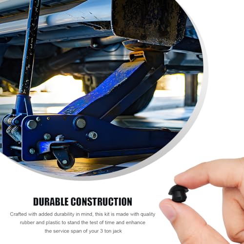 17 PCS Floor Jack Seal Kit, Horizontal 3 Ton Hydraulic Jack Oil Seal O-Rings Complete Repair Tool Set, Universal Jacks Oil Seals Repair Replacement Kit for Car SUV Truck
